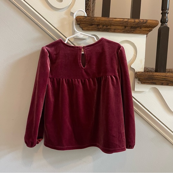 Old Navy Shirred Velvet Top - Picture 3 of 3